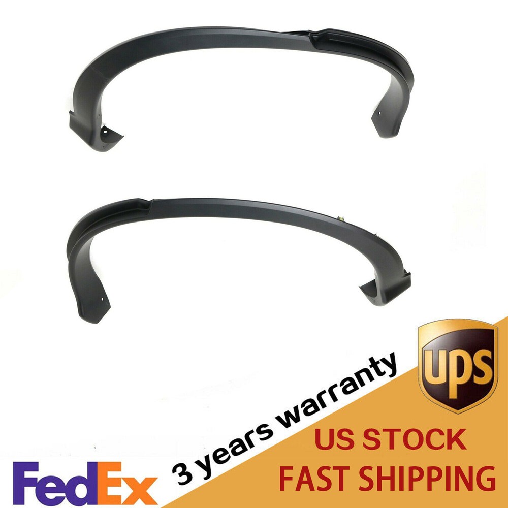 2x For Honda CRV CR-V 2012-2016 Rear Left & Right Fender Wheel Flare Trims Black
