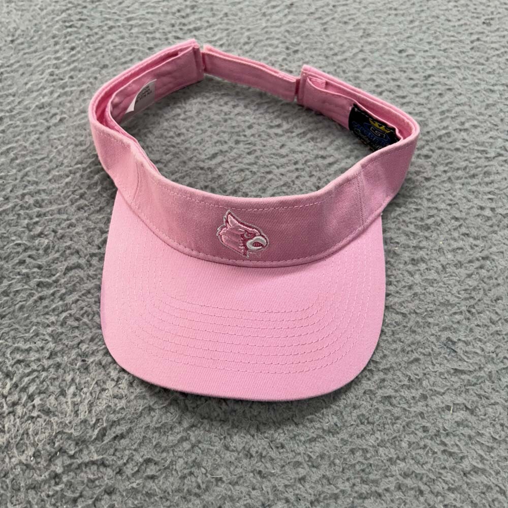 Louisville Cardinals Pink Strapback Cap for Women One Size UofL UL Ville
