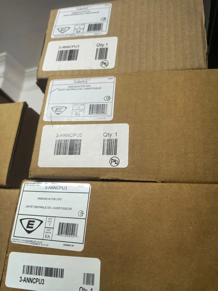 NEW EST 3-ANNCPU3 REMOTE ANNUNCIATOR CPU FACTORY SEALED