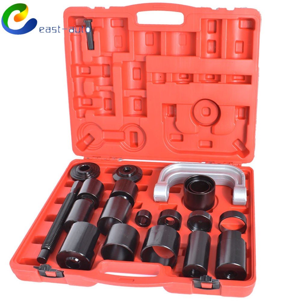 1 Set Auto Repair Service Removal Ball Joint Press Tool Kit & Master Adapter Set