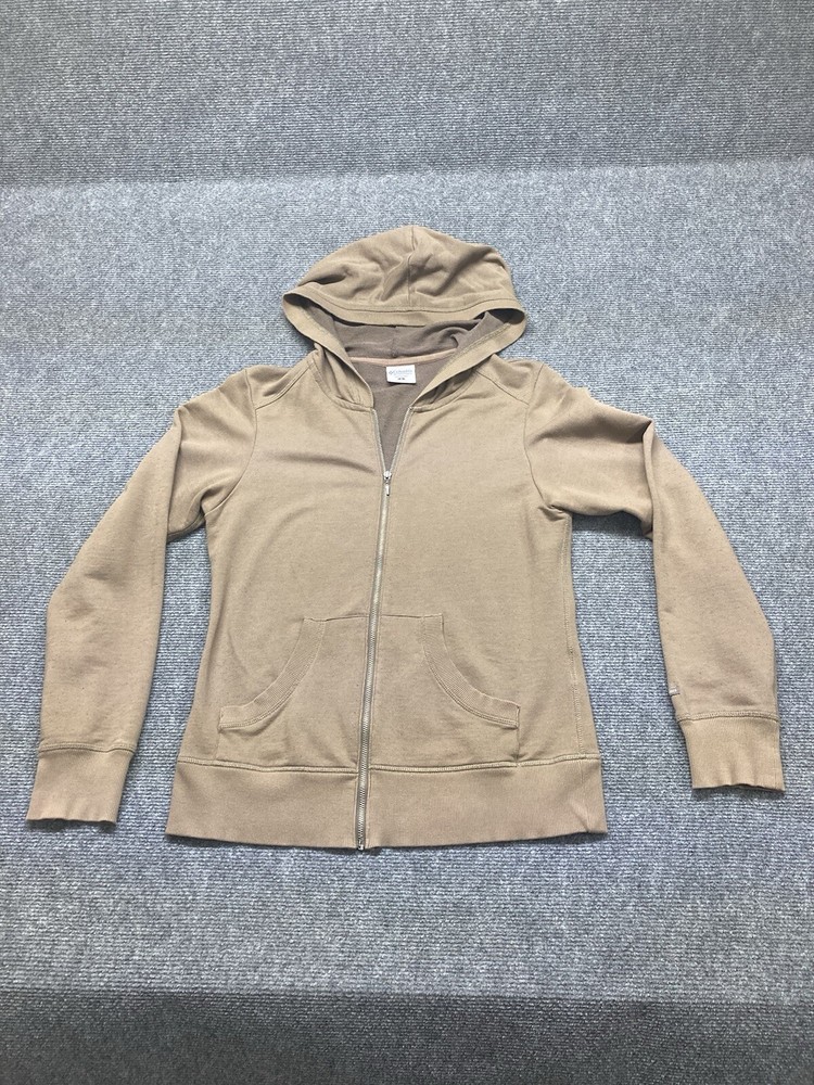 Columbia Women's Brown Full Zip Hooded Jacket Size Small Long Sleeve