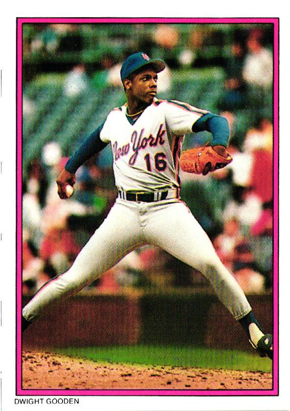 1988 Topps Glossy All-Star Mail-In #54 Dwight Gooden