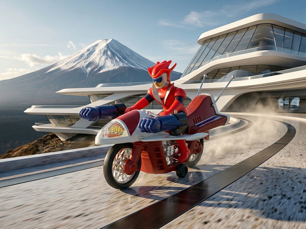 Mazinger Tetsuya Jet Bike DX Deluxe Jumbo PLA Mazinga Cycle Popy Mattel Grail