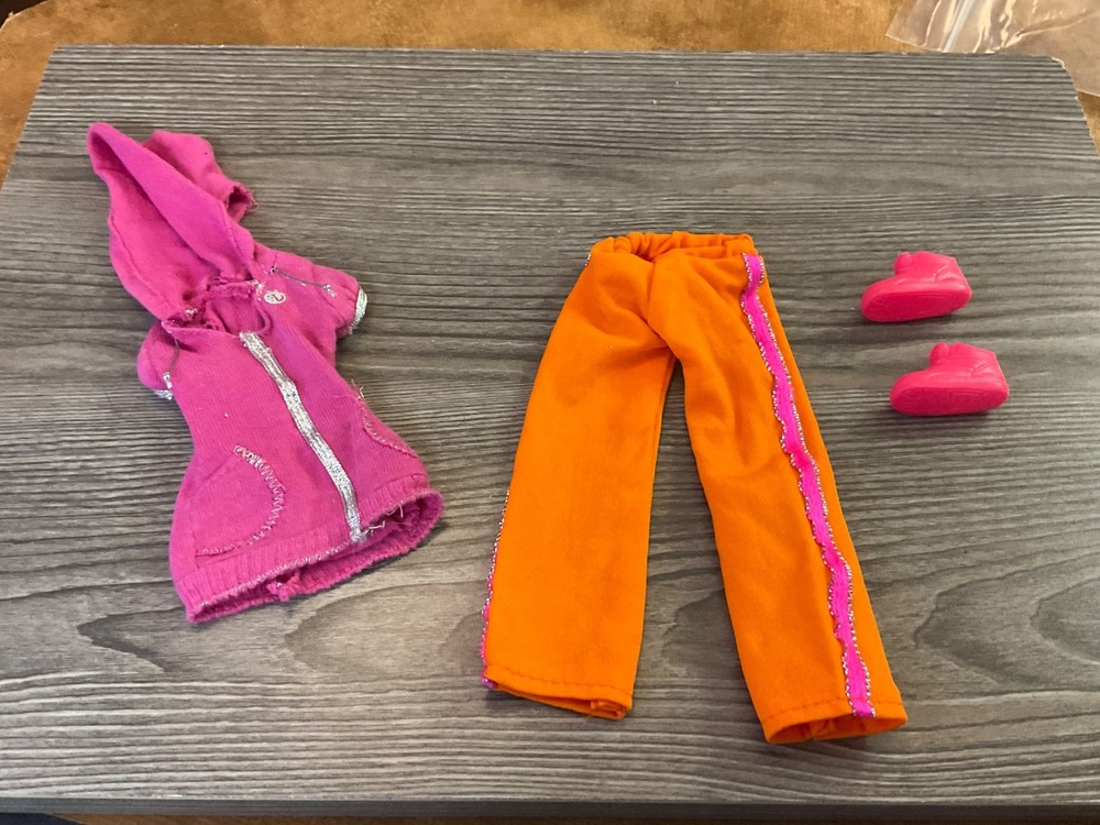 Mattel Barbie Doll Clothes Top Shirt Pants Shoes  outfit Set Lot