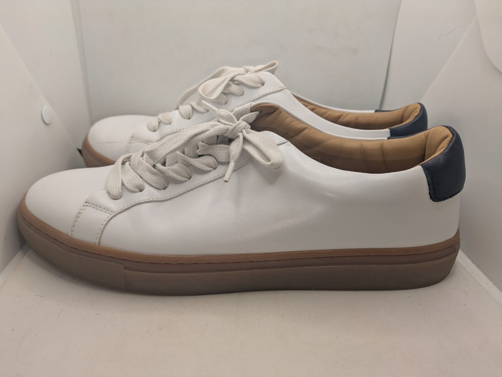 Thursday Boot Co Women's Size 10.5 White Leather Low Top Sneakers EUC