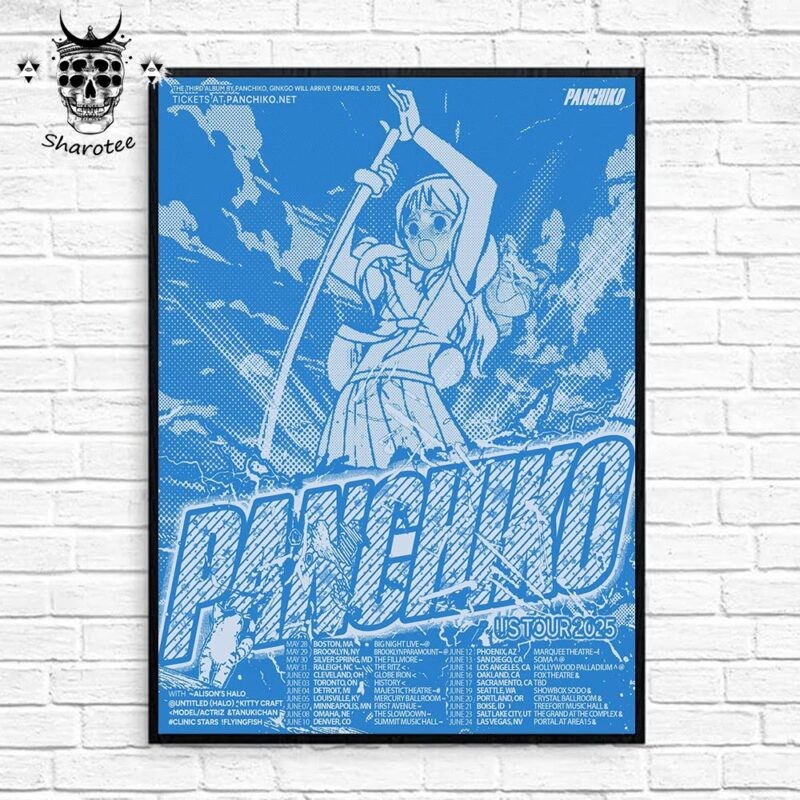 Panchiko 2025 Tour Next Pop Music Wall Art Home Decor Poster No Frame