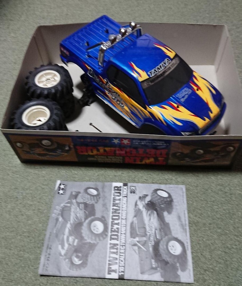 Tamiya Twin Detonator RC Monster Truck Radio Control Junk