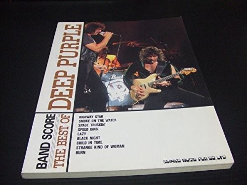 THE BEST OF DEEP PURPLE BAND SCORE JAPAN GUITAR book form JP