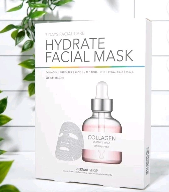HYDRATE FACIAL MASK 7 Day Scents Facial Care DERMAL SHOP Brand New