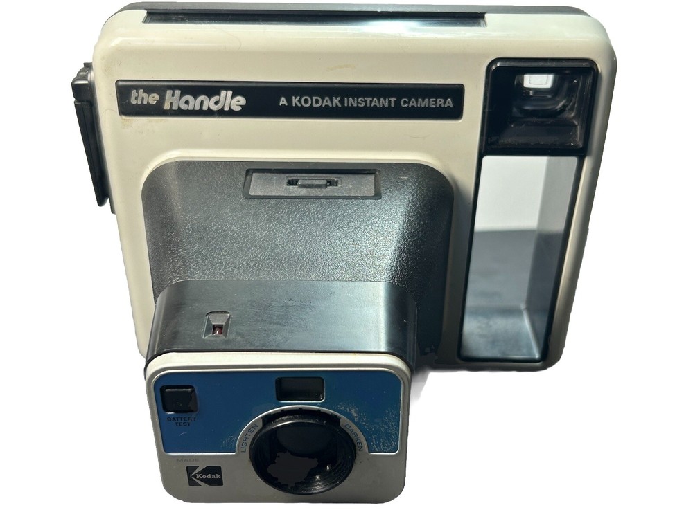 Vintage The Handle KODAK Instant Camera Collectable NOT TESTED No Battery