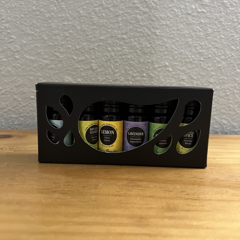 Eden's Garden 6-Piece Essential Oils Set with Lavender Lemon Goodnight & More