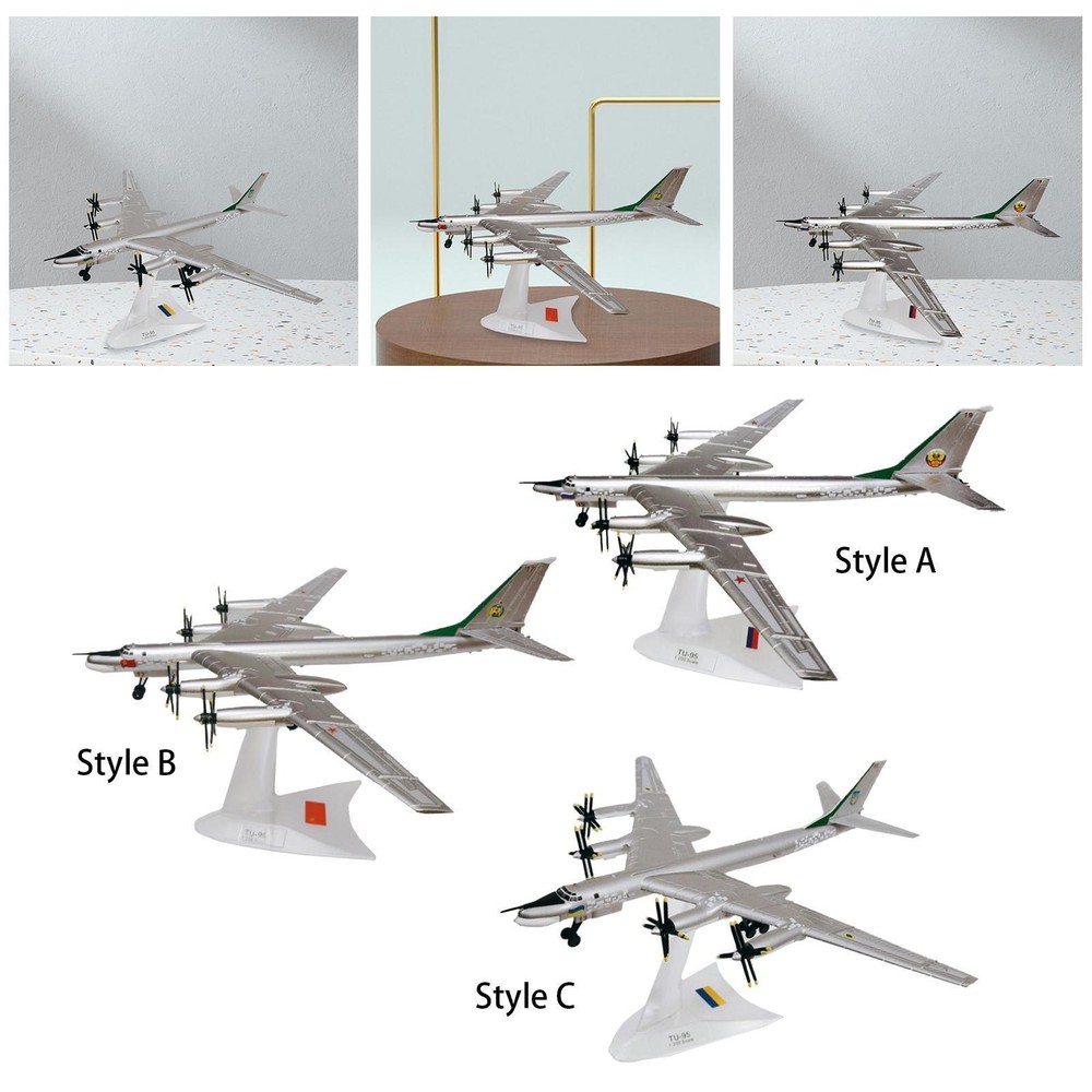 1/200 Diecast Model Plane Alloy Alloy Airplane Model for Bookshelf Bedroom