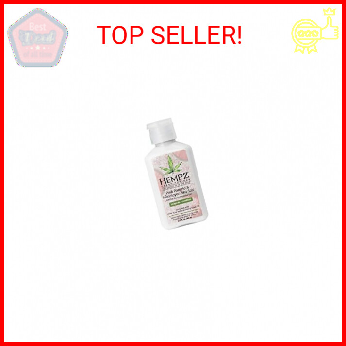 Hempz Pink Pomelo & Himalayan Sea Salt Herbal Body Moisturizer 2.25 oz.