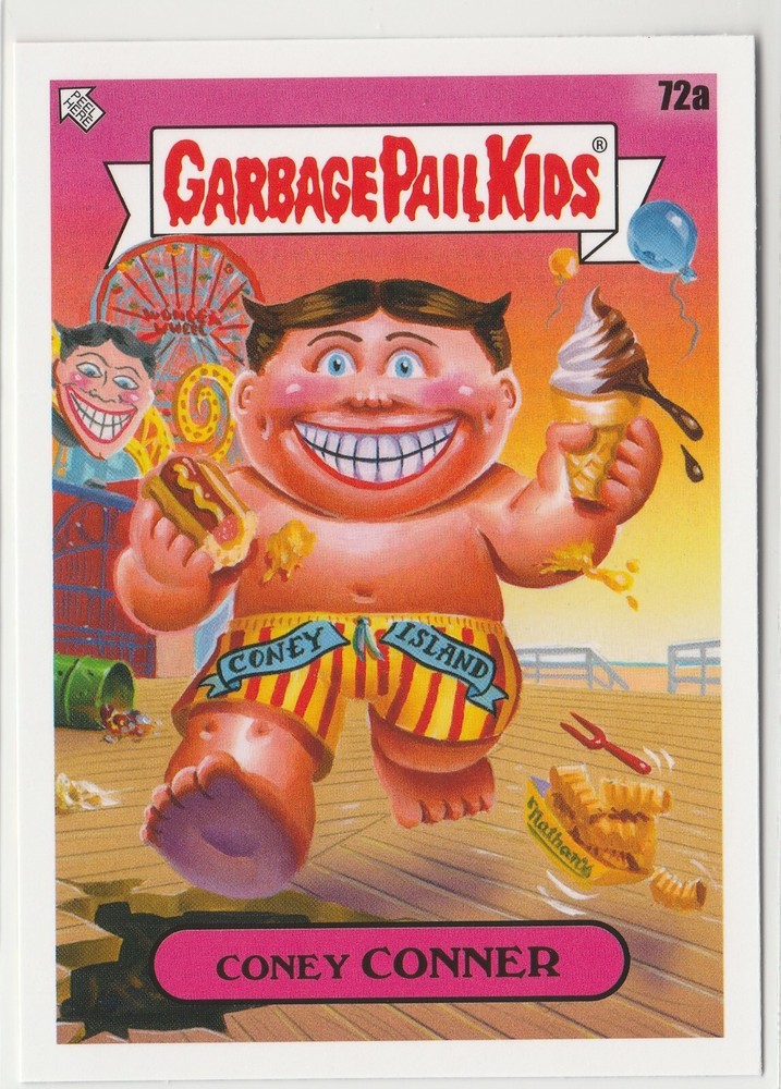 Coney Connor #72a Garbage Pail Kids GPK 2021 Vacation Series Card