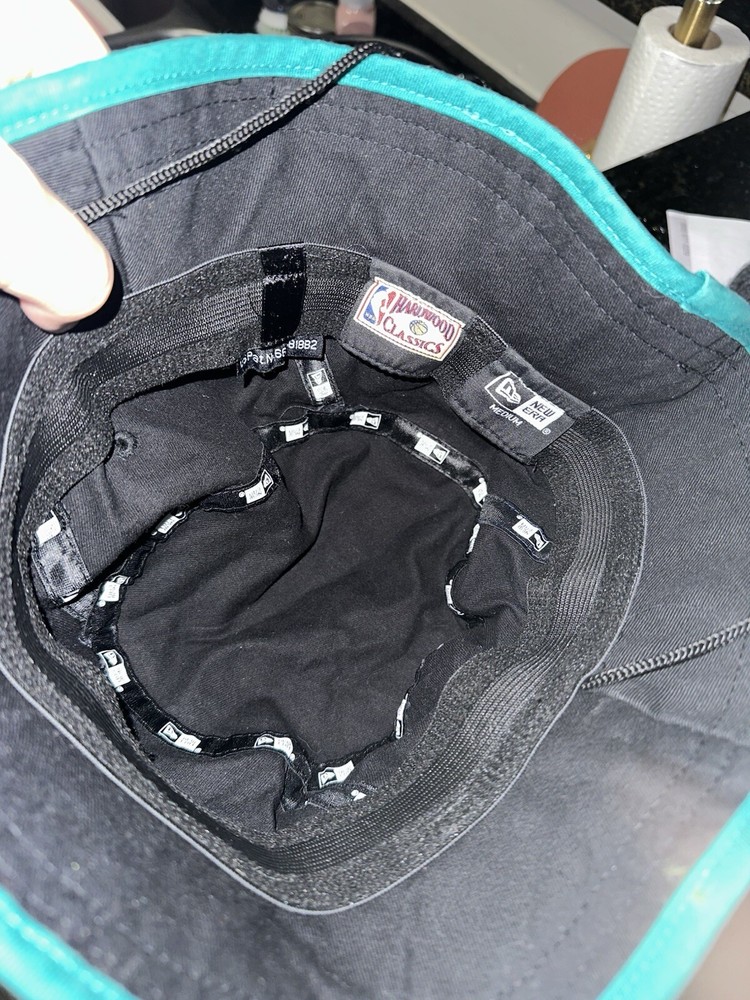 Memphis Grizzlies Throwback Logo Bucket Hat. String Adjustable.