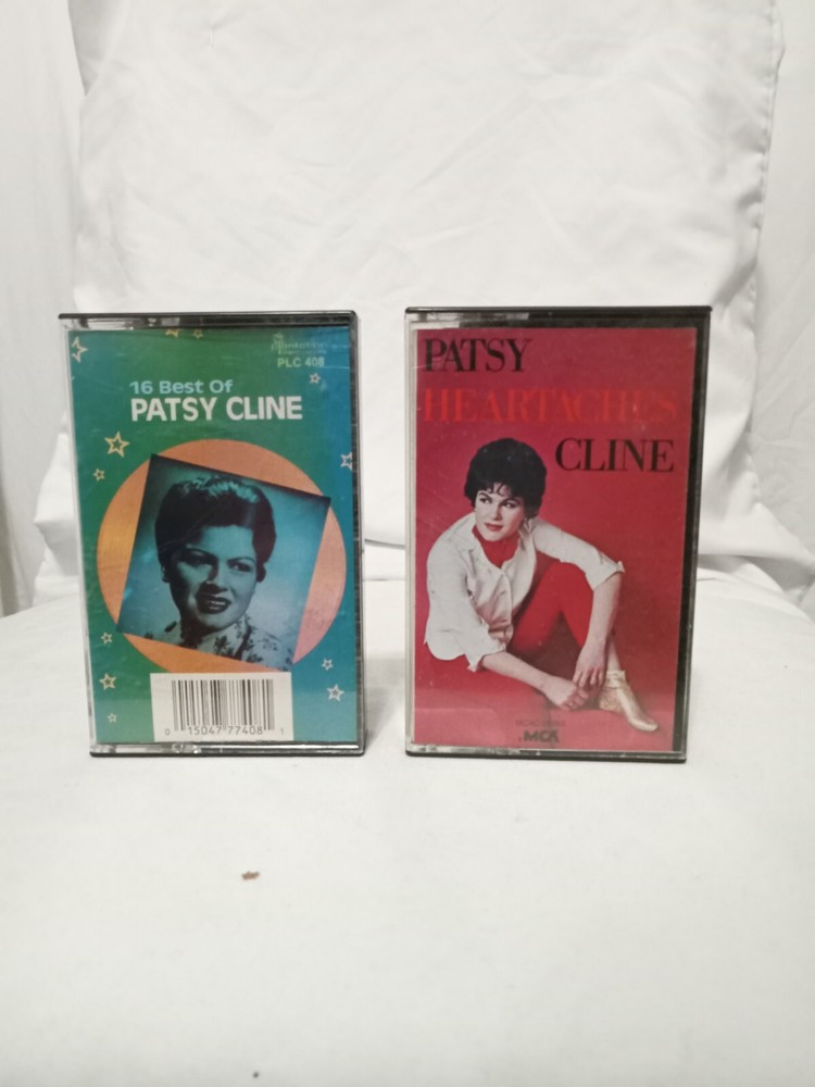 2 Vintage Patsy Cline Cassette Tapes