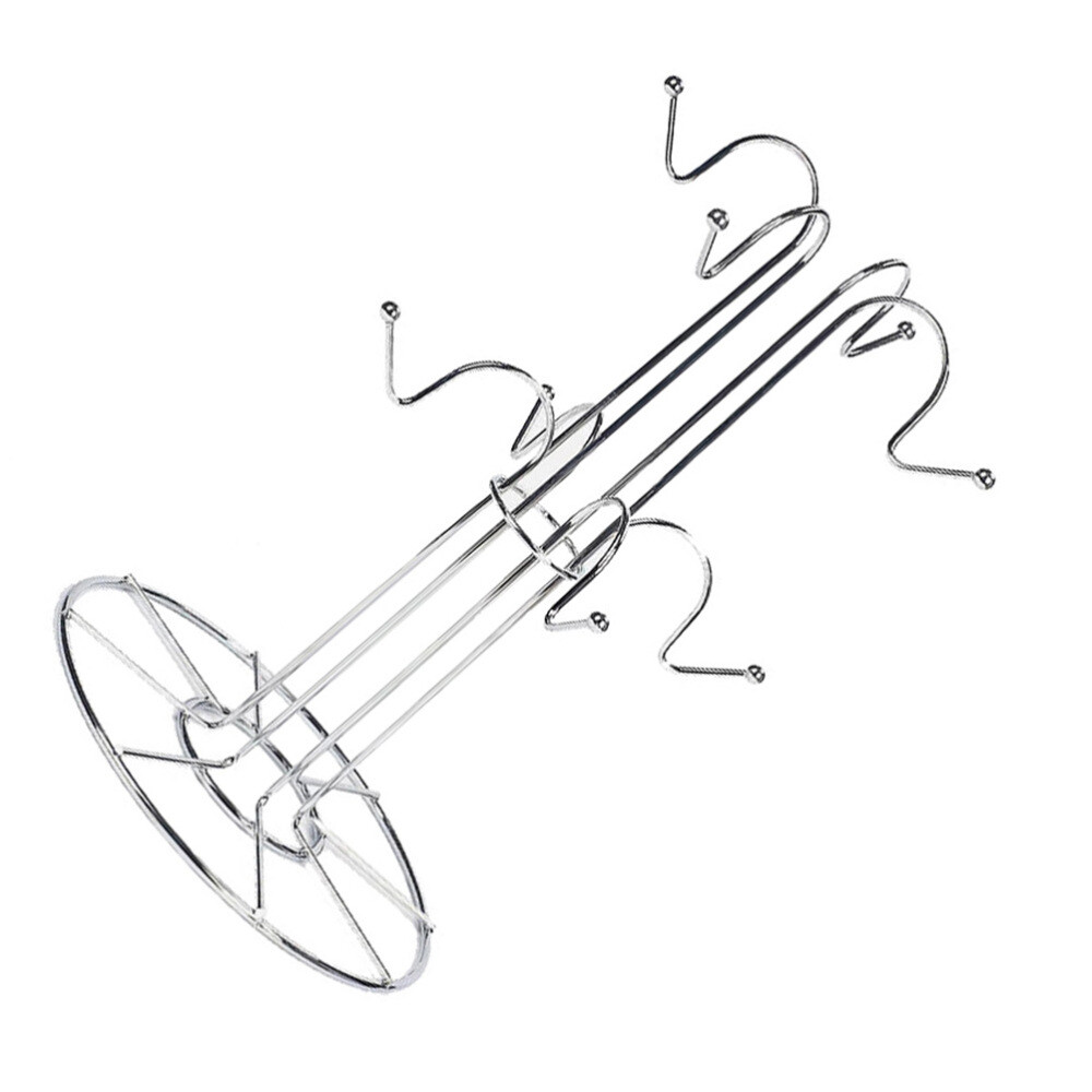 Wine Glass Hanger Iron Mug Rack Drain Cup Holder Mug Drying Rack