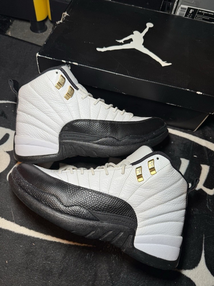 Size 8 - Jordan 12 Retro taxi release 2013