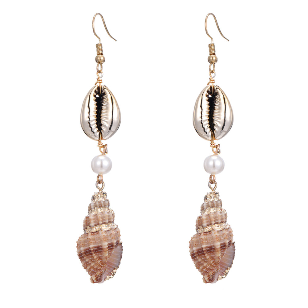 Unique Shell Decor Earrings for Mother’s Day or Bridal Occasions-image