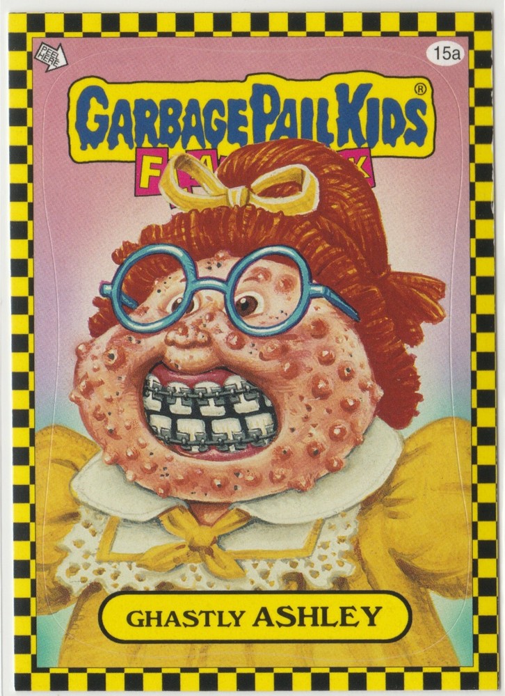 Ghastly Ashley Garbage Pail Kids GPK 2010 Flashback Series 1 FB1 Card #15a
