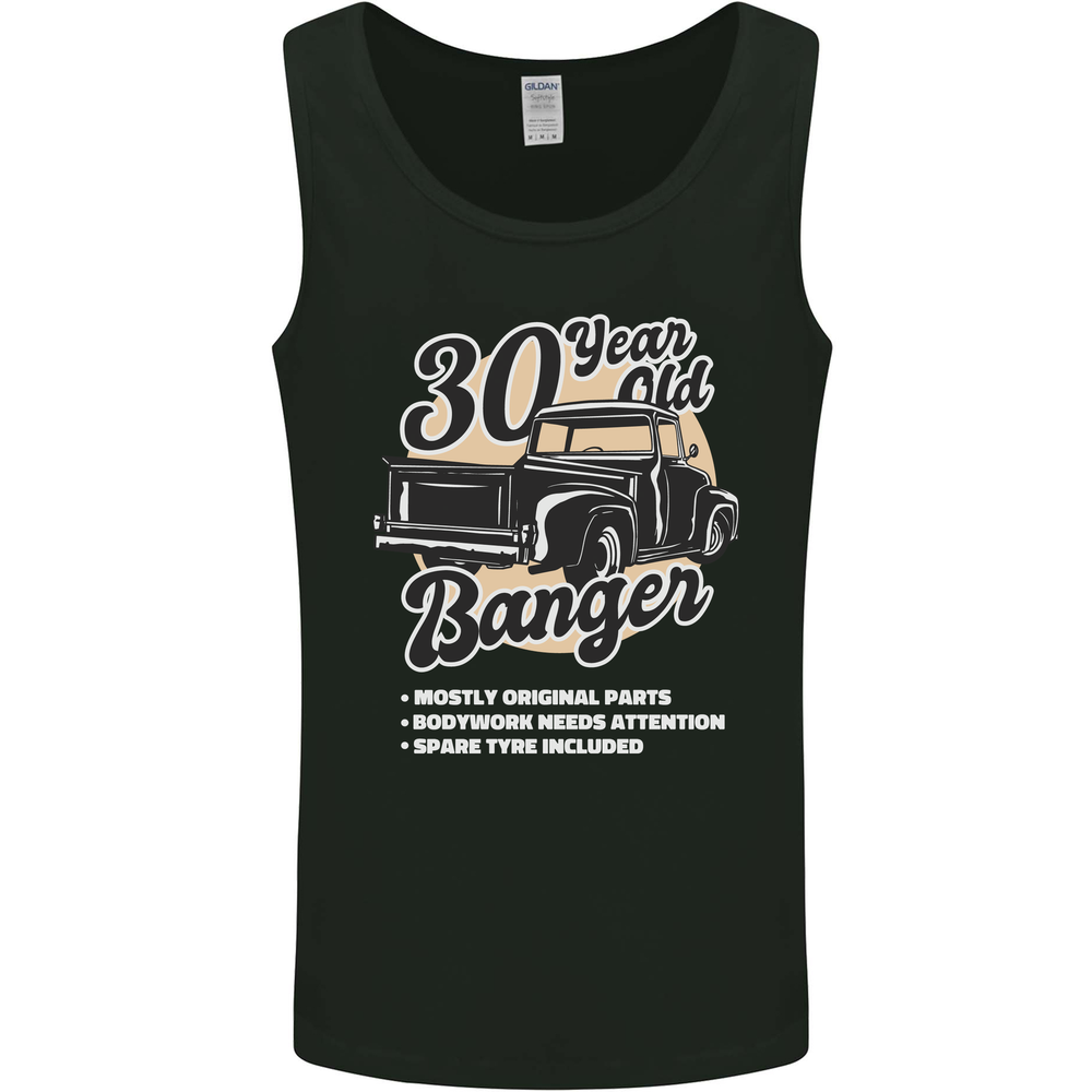 30 Year Old Banger Birthday 30th Year Old Mens Vest Tank Top