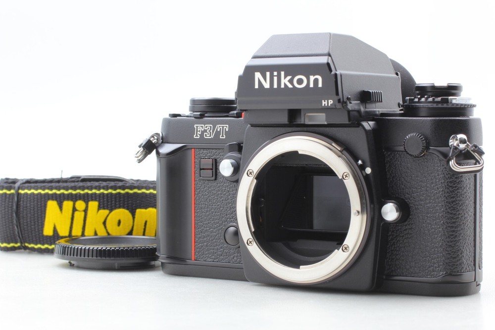 [TOP MINT] Nikon F3/T F3 T Titan HP Black Body SLR 35mm Film Camera From JAPAN