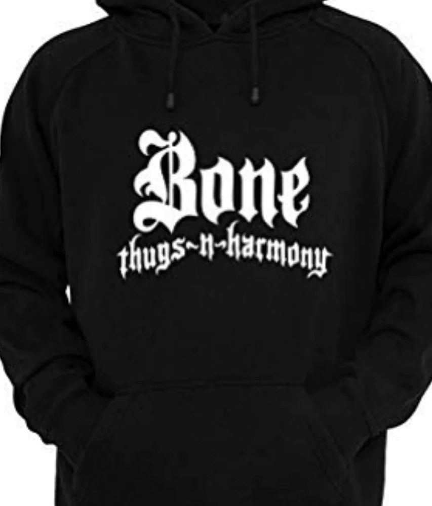 Bone Thugs N Harmony band hoodie BASIC logo black S to 5Xl JJ5913
