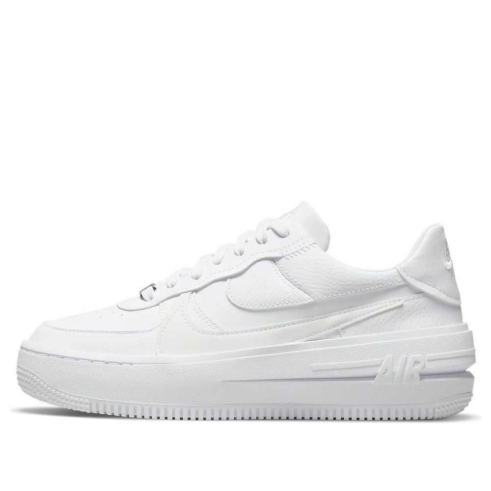 Nike Air Force 1 PLT.AF.ORM Women’s Shoes Triple White Platform