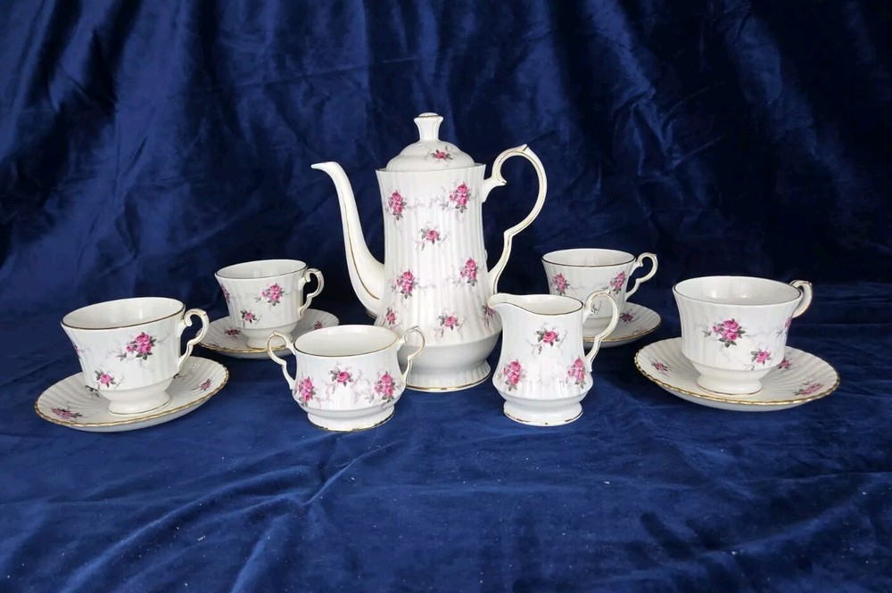 Princess House Hammersley Fine Bone China Tea Set For 5 People