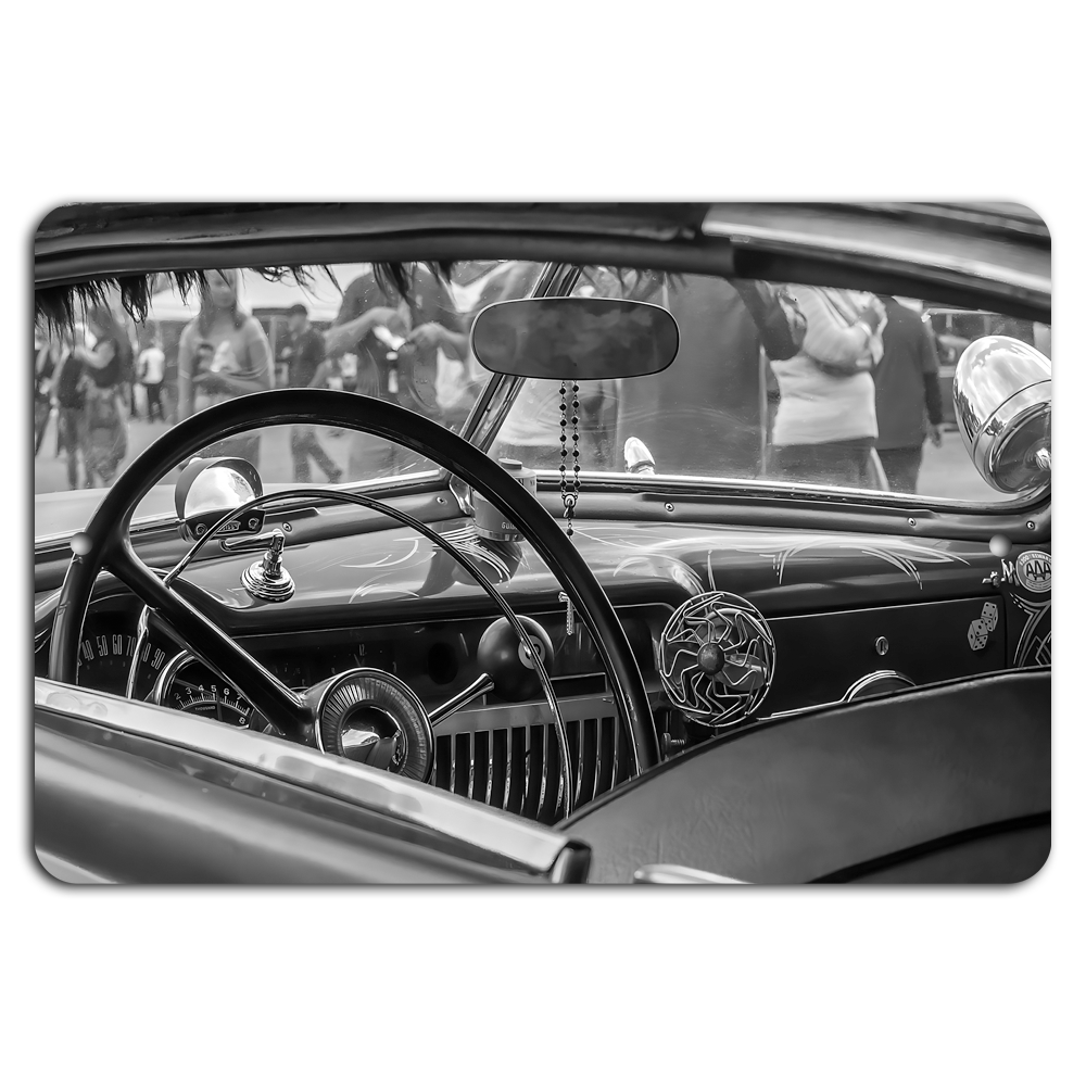 Vintage Drive: Classic Car Interior Bliss