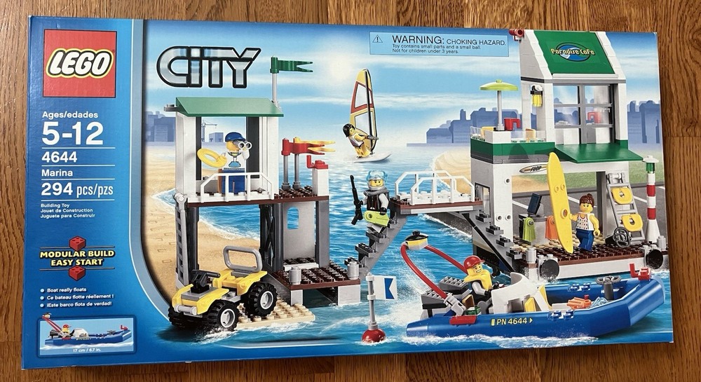 LEGO CITY Marina Building Set 4644 for Creative Play
