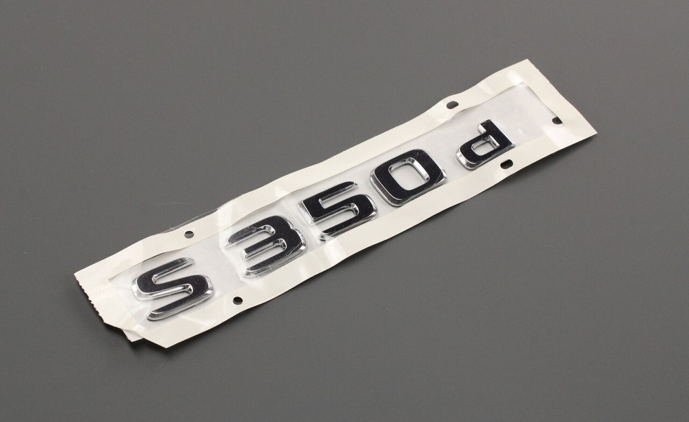 Genuine Mercedes-Benz S-Class W222 S350d rear boot lid badge A2228176100