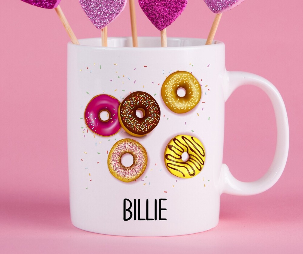 Personalized Doughnut Mug Doughnut Gift Ideas Doughnut Cup Gifts For Doughnut