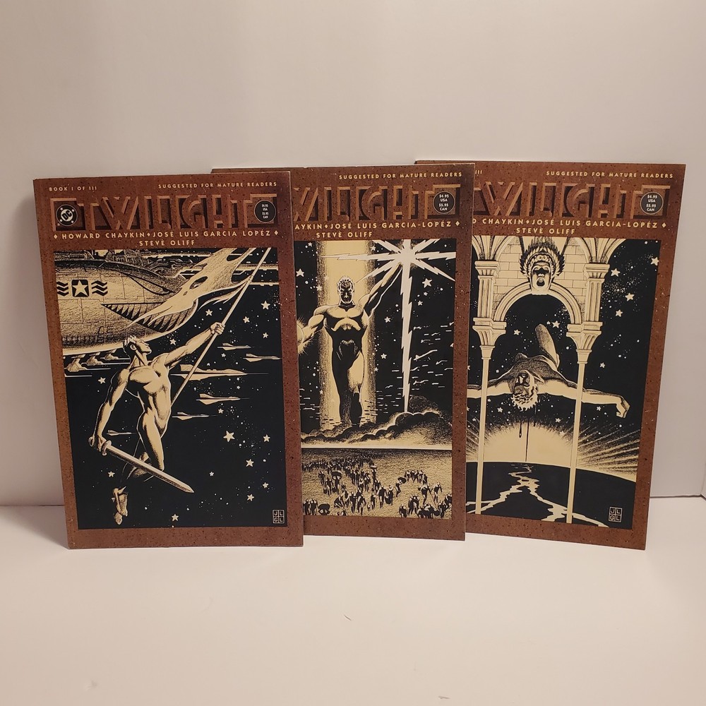 Twilight #1–3 DC Comics 2014 Lot Mini Series Trade Paperbacks