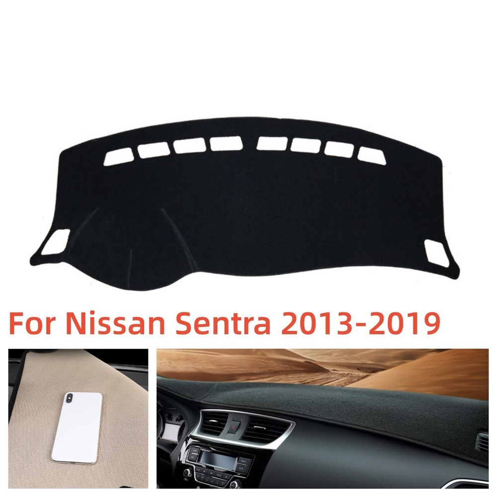 2013-2019 Nissan Sentra Non-Slip Dashboard Cover Mat Sun Protector