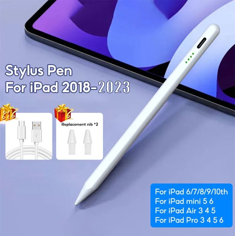 Stylus Pen for iPad 2018-2025, Apple Pencil for iPad 11th A16/10/9/8/7/6 Gen