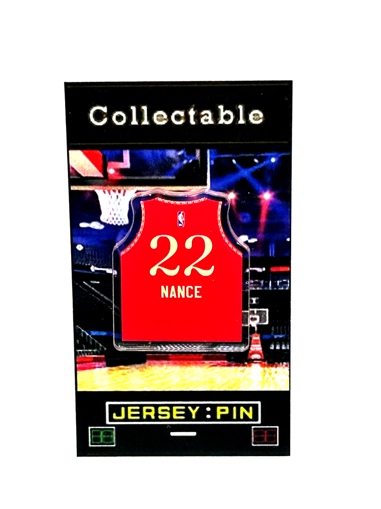 Cleveland Cavaliers Larry Nance Collectible Jersey Lapel Pin Free Shipping
