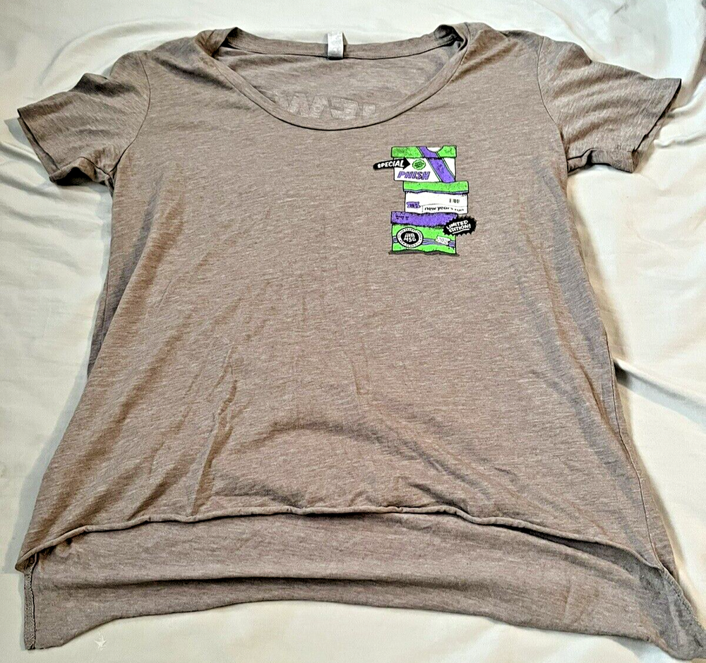 Phish New Years 2019-20 New York Madison Square Garden Concert T Shirt Women L?-image