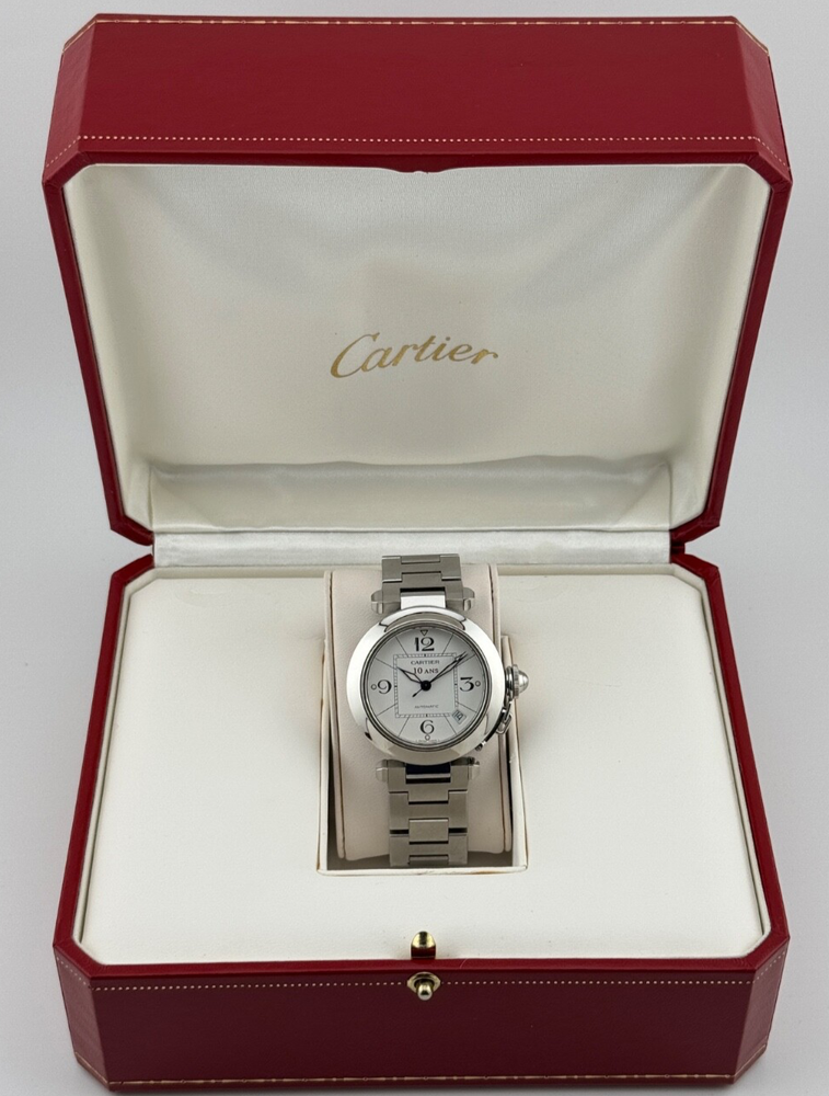 Cartier Pasha C Automatic Calibre 049 Rare Edition 10 ANS L-Swiss-L Top