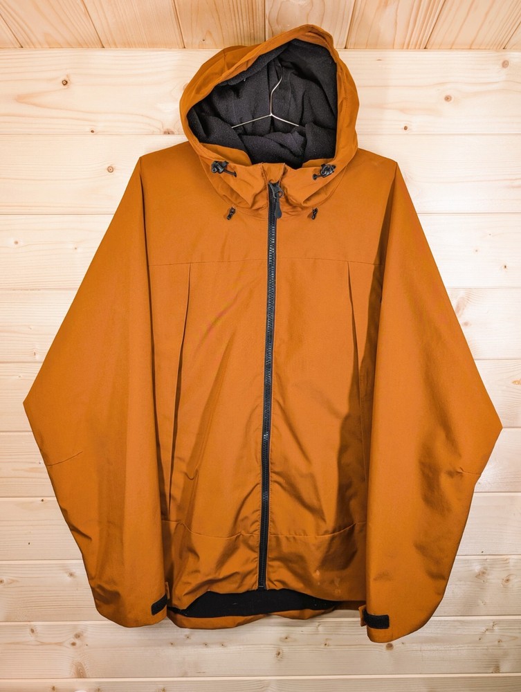 Men's -9°C Peak Shower Resistant Jacket 2XL XXL 47-49 Chest Mustard Brown Yellow