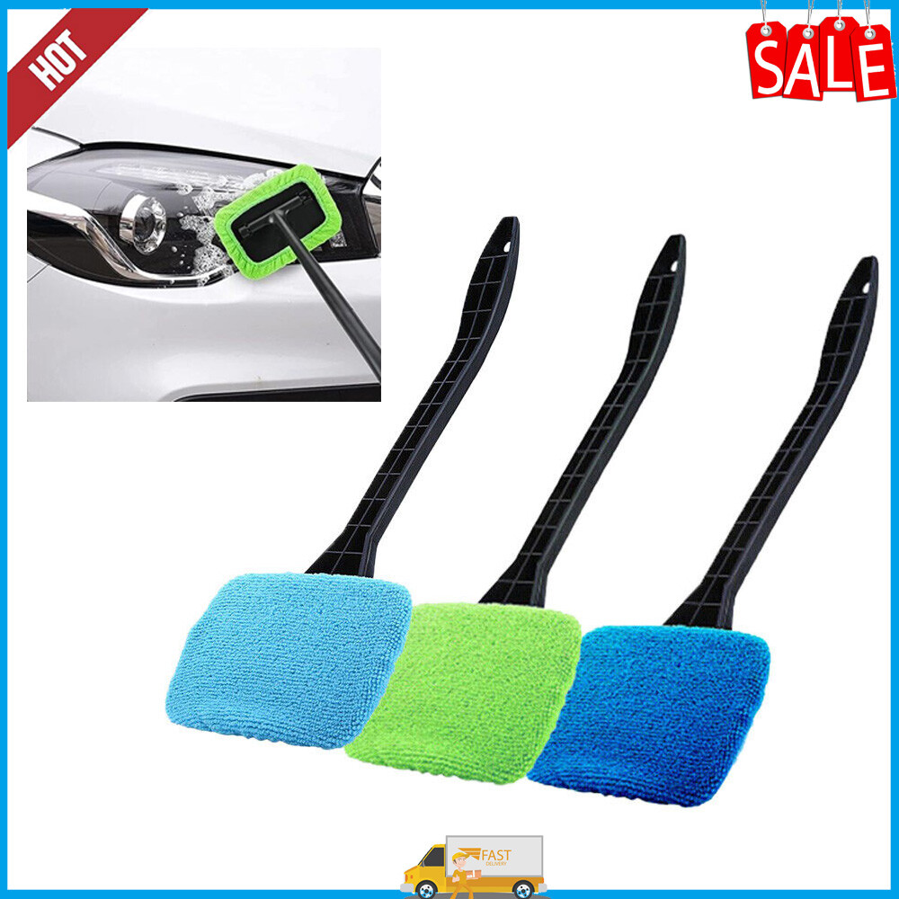 3pcs Microfiber Car Windshield Wiper Cleaner Brush for Glass