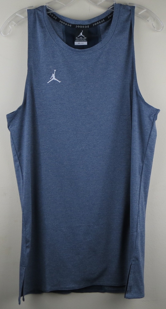 NIKE Jordan 23 Alpha Compression Tank Top Men's XL Blue Sleeveless Shirt AO9214