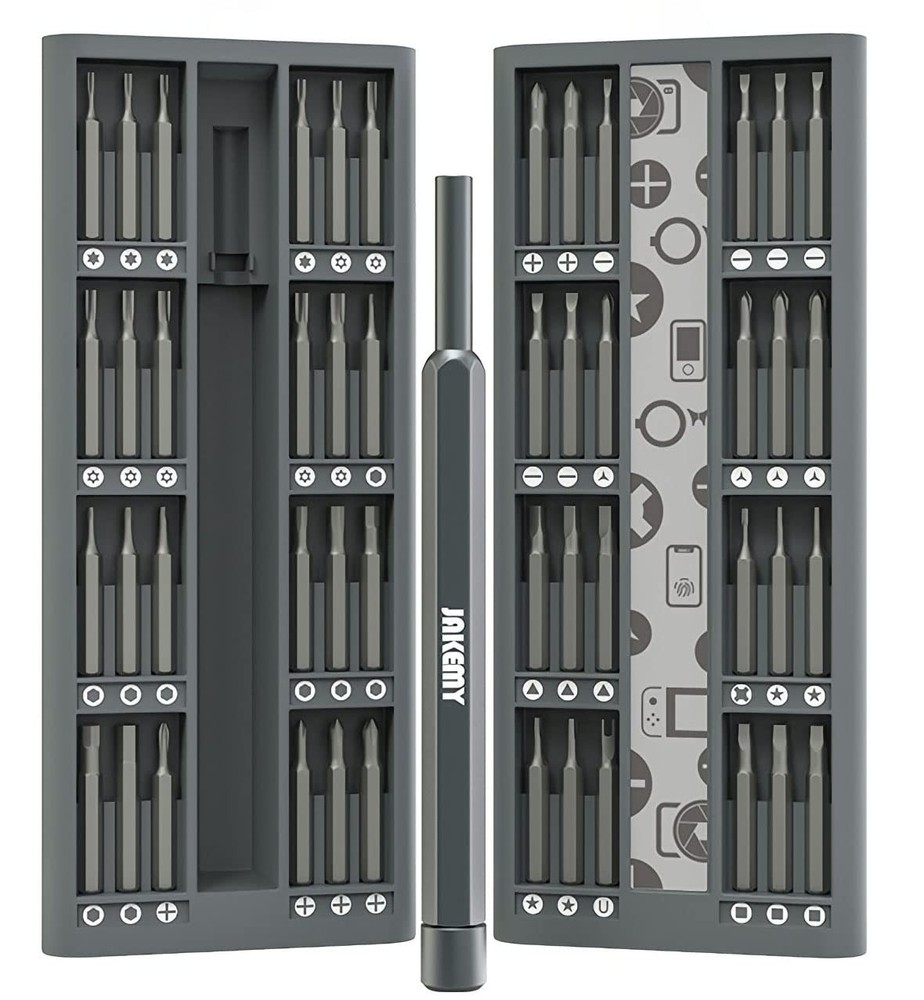 49-Piece Precision Magnetic Screwdriver Set with Pentalobe Bits