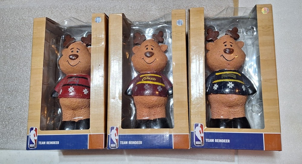 Lot of 3 NBA Reindeer 7