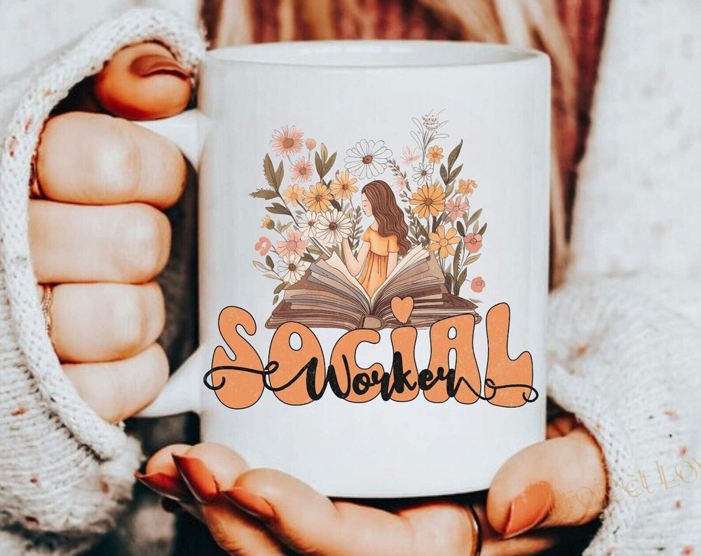 Custom 11oz MSW Graduation Mug Personalized Gift for Social Workers