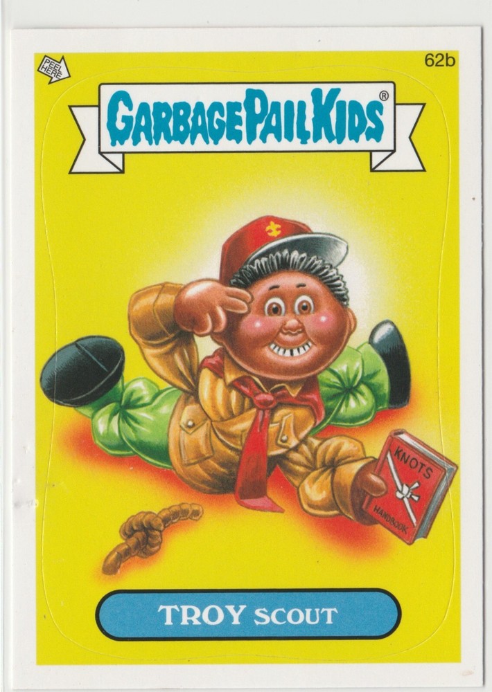 Troy Scout #62b Garbage Pail Kids GPK 2013 Series 2 BNS2 Brand New