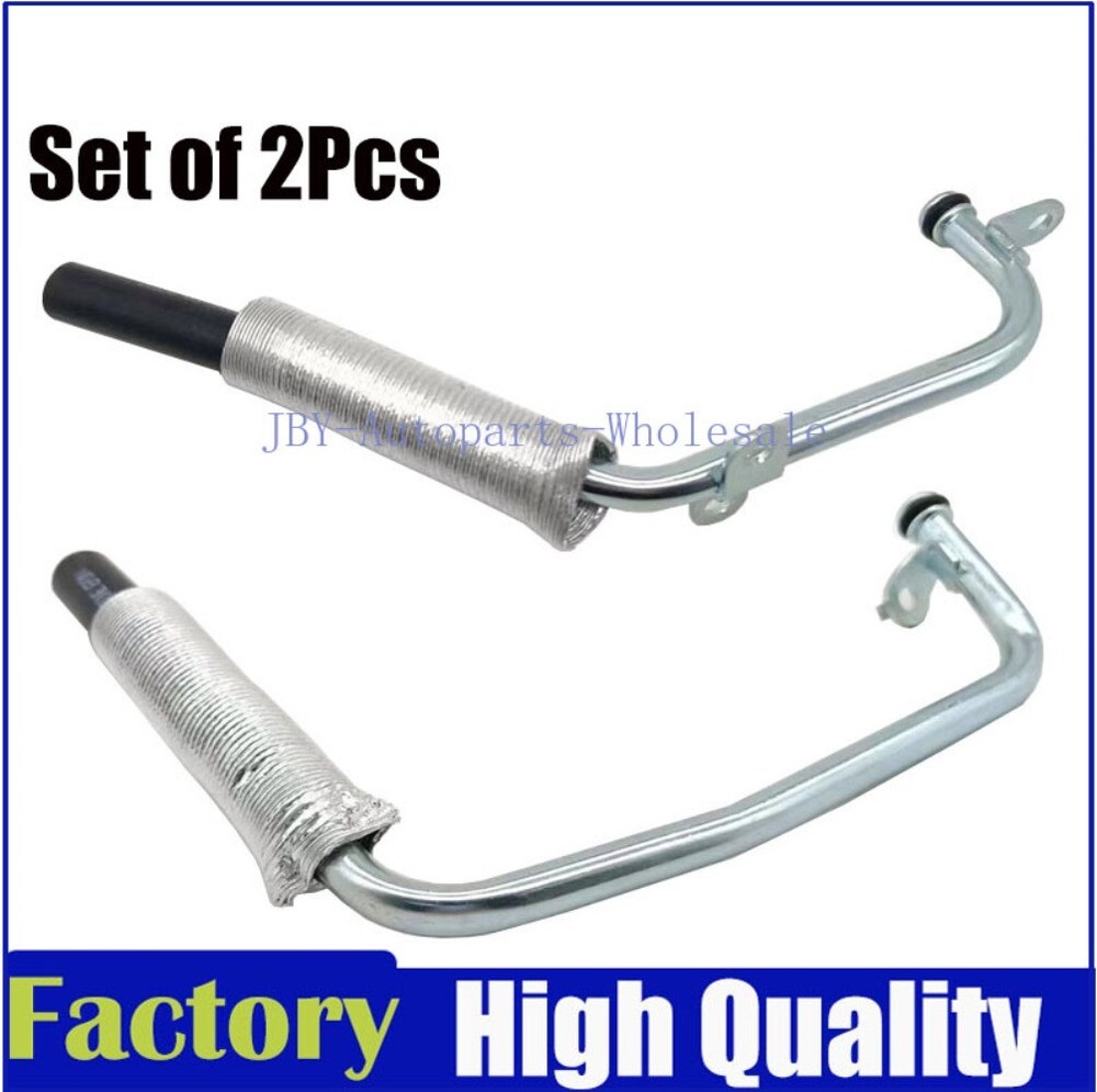 Set of 2Pcs Turbocharger Coolant Lines for MERCEDES CLA250 GLA250 2702030800