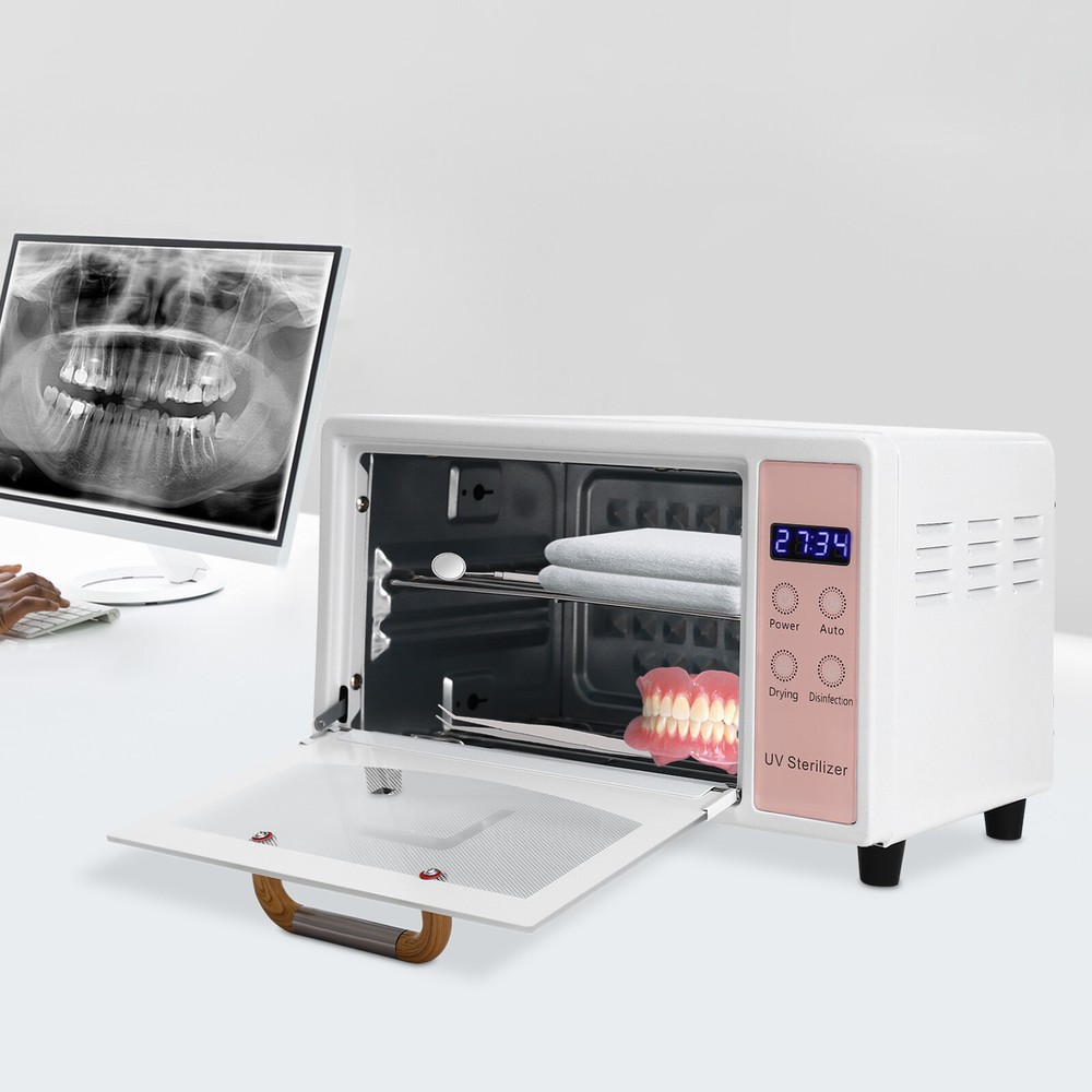 Nail Tool Sanitizer Drying Box Cabinet 160W Tool Sterilizer Nail Art Salon Tool