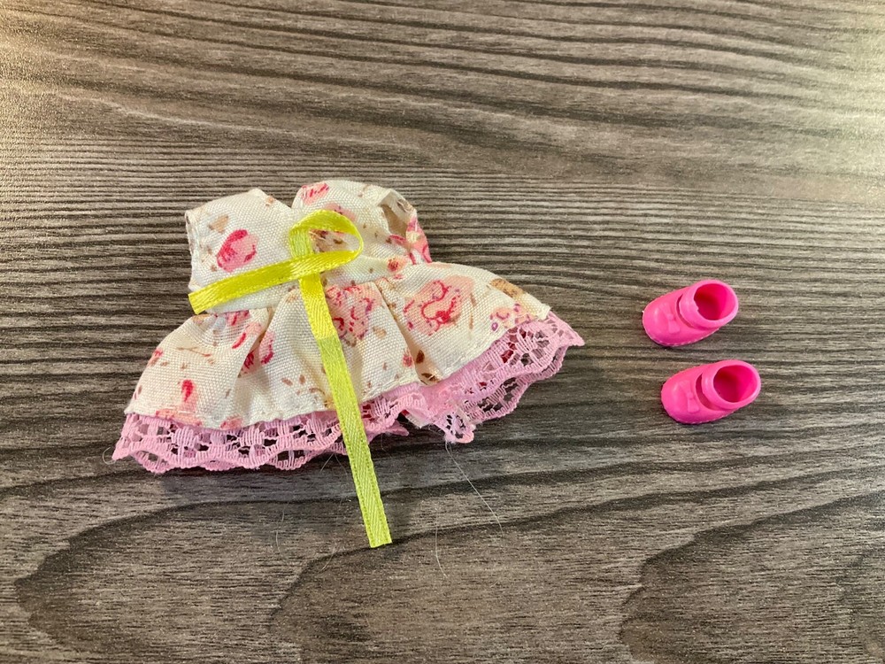 Mattel Barbie Kelly Doll Clothes Dress Shoes Set Lot # 8