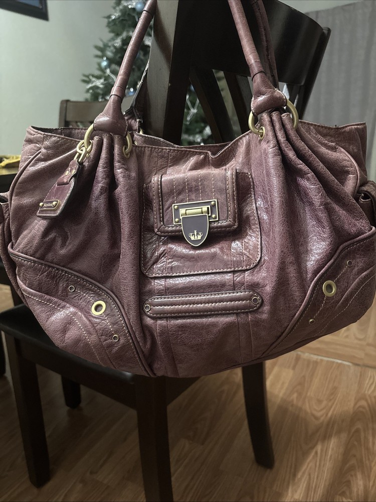 Juicy Couture Vintage Pink Leather Handbag